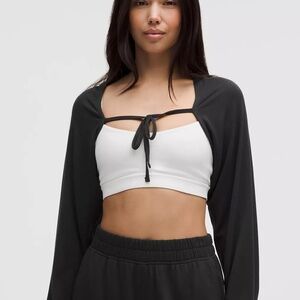 Women's Lululemon Be Calm Black Shrug NWT - Size S